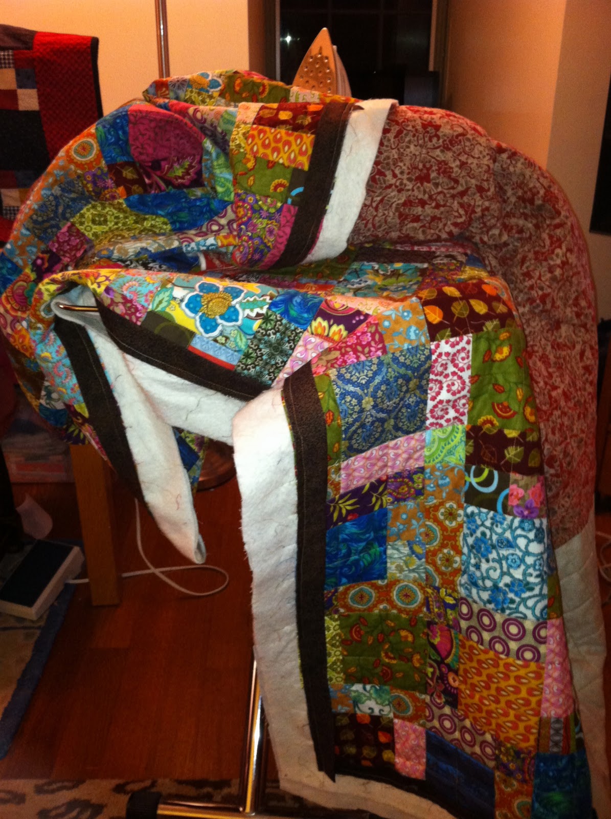 The Red Headed Mermaid Gypsy Quilt Done!