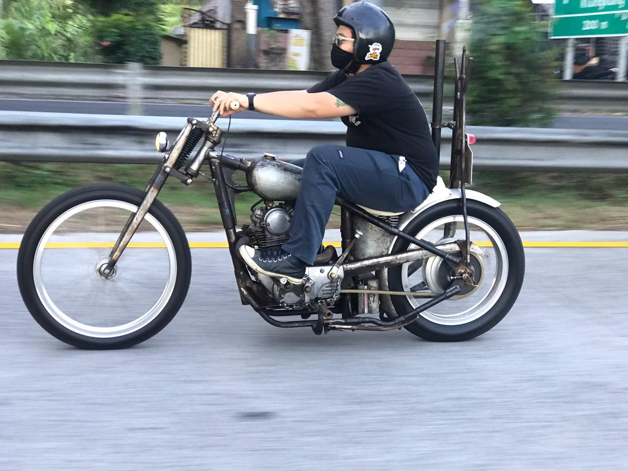 Kawasaki 200 чоппер