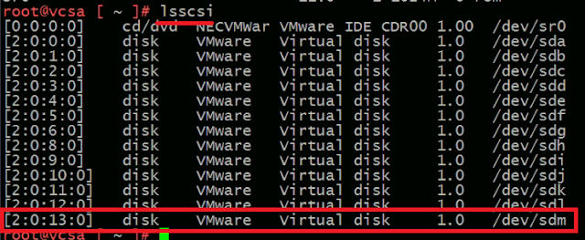 VMware: VCSA ampliar espacio disco