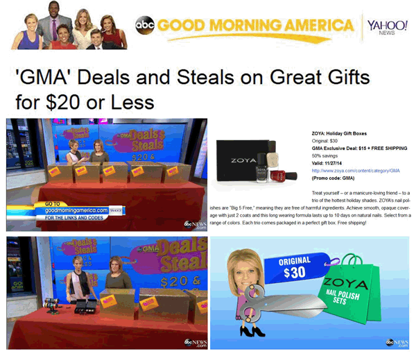 Zoya Nail Polish On Good Morning America Deals And Steals