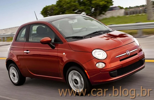 Fiat 500 Cult 1.4 Evo Flex - vermelho