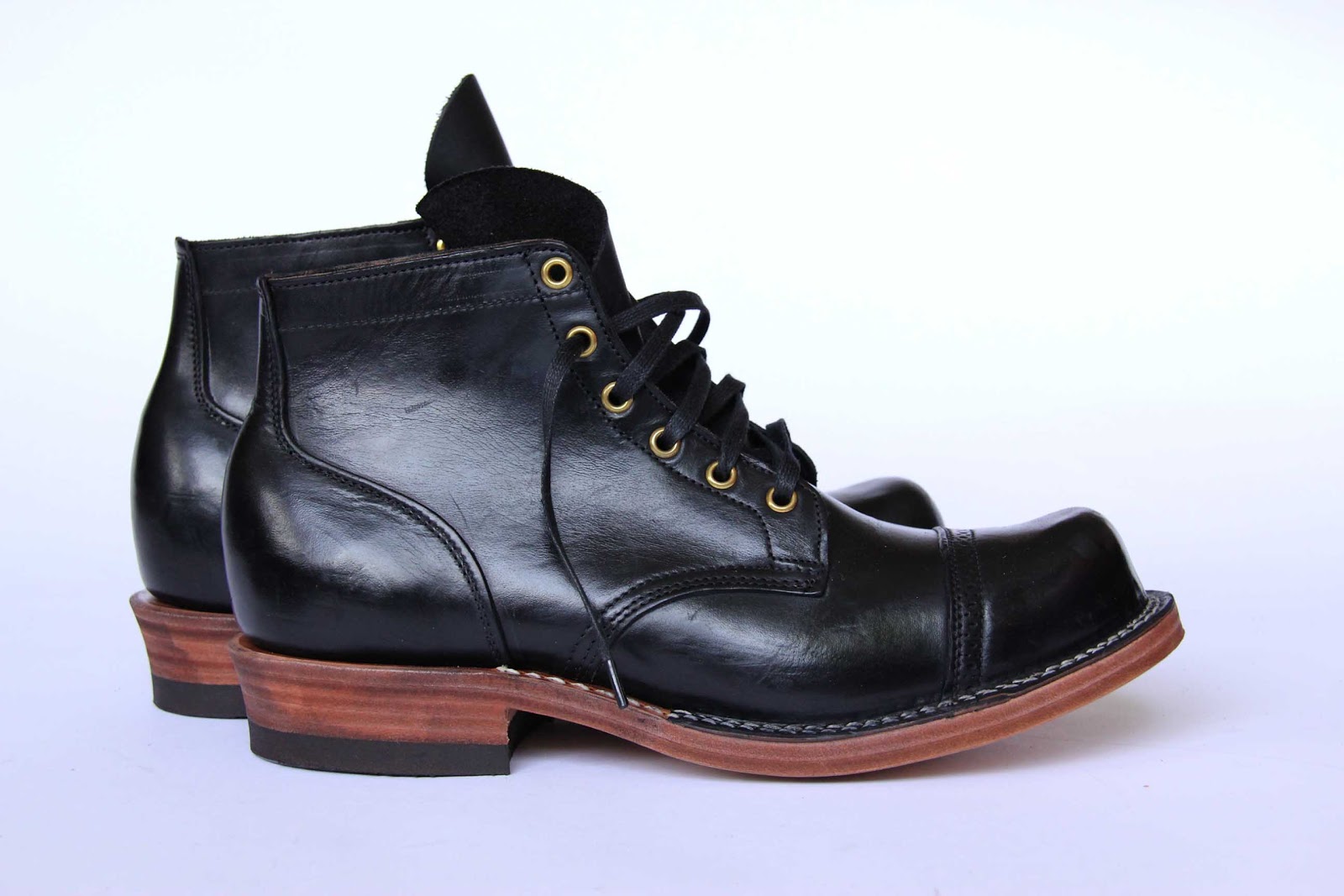 Vintage Engineer Boots HORSEHIDE VIBERG SERVICE BOOTS