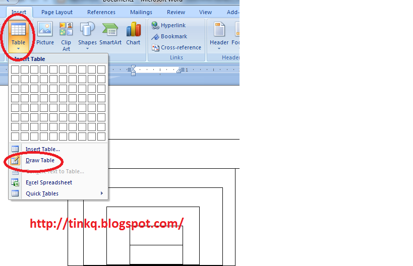 Cara Membuat Table Dan Equation