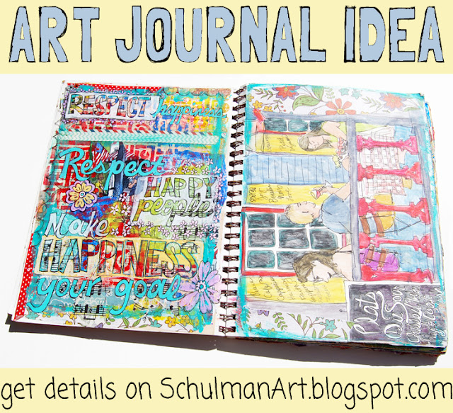 art journal idea | art journal prompt | art journal page | art journal idea | http://schulmanart.blogspot.com/2015/09/an-art-journal-in-search-of-happiness.html art journal idea | art journal prompt | art journal page | art journal idea | http://schulmanart.blogspot.com/2015/09/an-art-journal-in-search-of-happiness.html