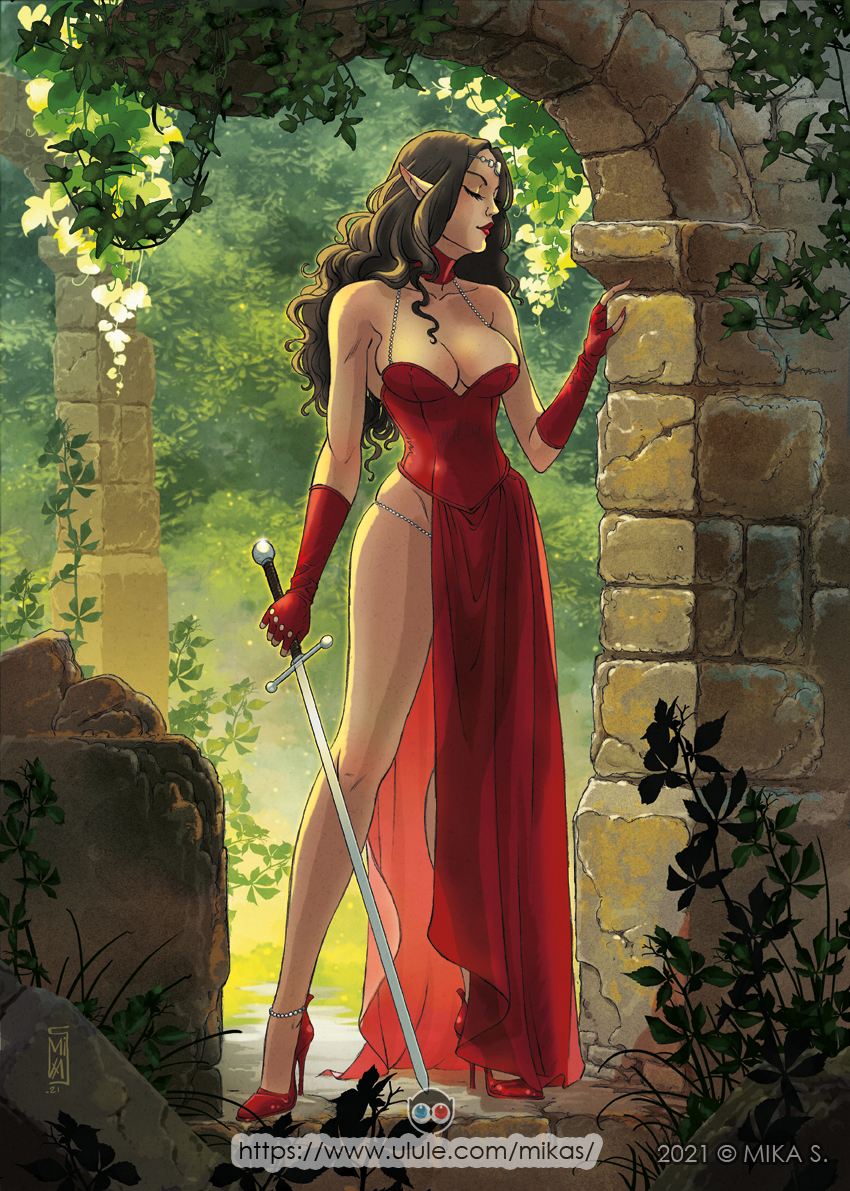 pinup elfe fantasy