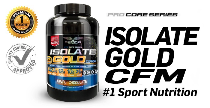 SUPLEMENTOS DEPORTIVOS: ISOLATE GOLD CFM 1,8 KG