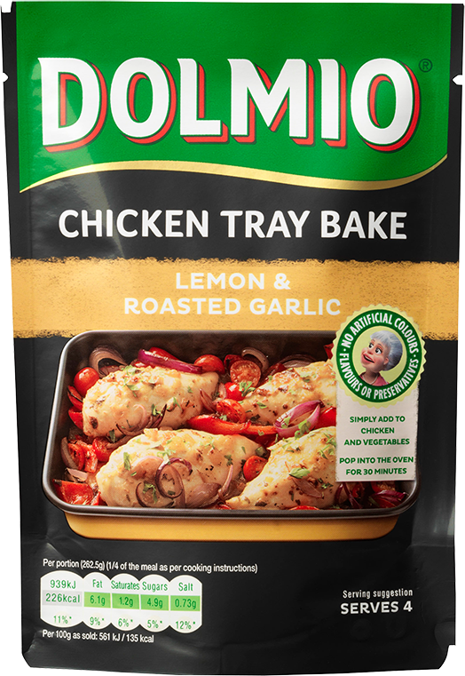 The Skinny Doll Chicken Tray Bakes from Dolmio...