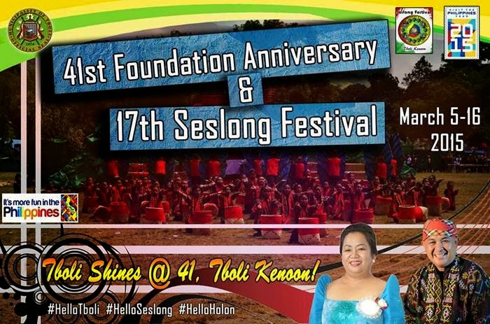 Seslong Festival 2015 Schedule of Activities