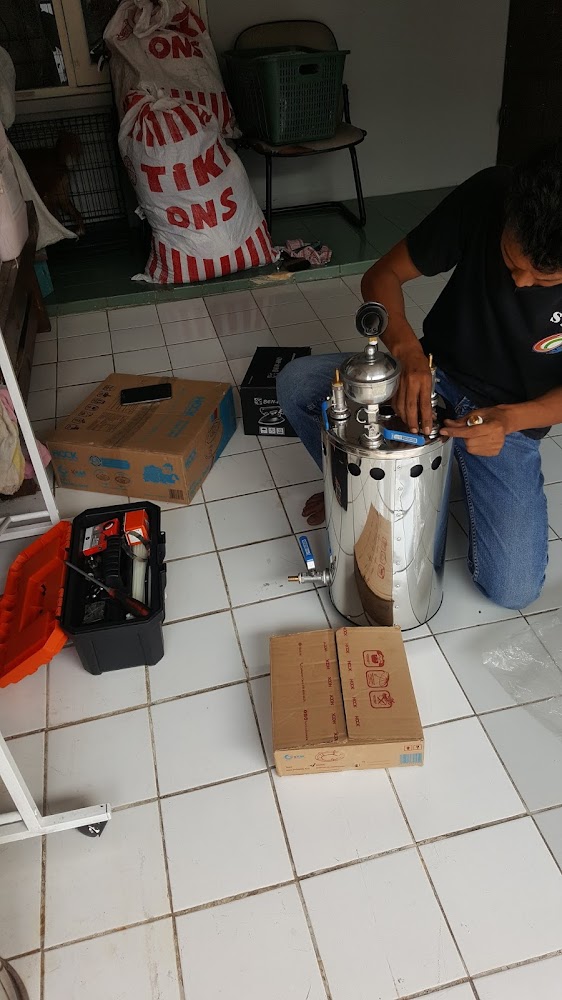 Penjualan Boiler Sinatex Kapasitas 15 Liter di Lokasi Laundry BSD City By Dunia Mesin Laundry