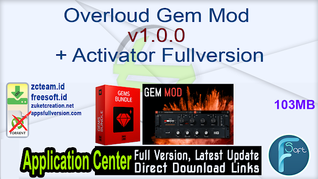 Overloud Gem Mod v1.0.0 + Activator Fullversion