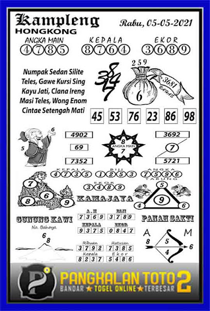Syair Hk 5 Juni 2021 Pangkalantoto