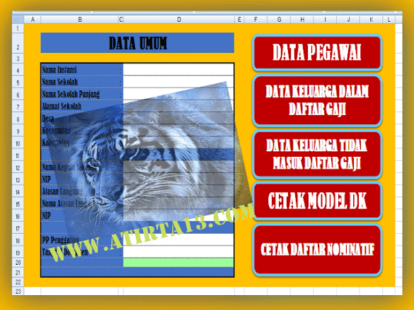 Aplikasi Cetak Model Dk Terbaru 2016 Untuk Guru