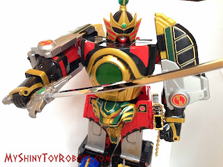 soul of chogokin thunder megazord