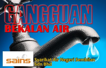 Gangguan bekalan air seremban