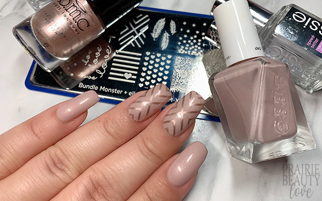 Prairie Beauty: NAIL ART: Soft & Simple Rose Gold Nude Nails