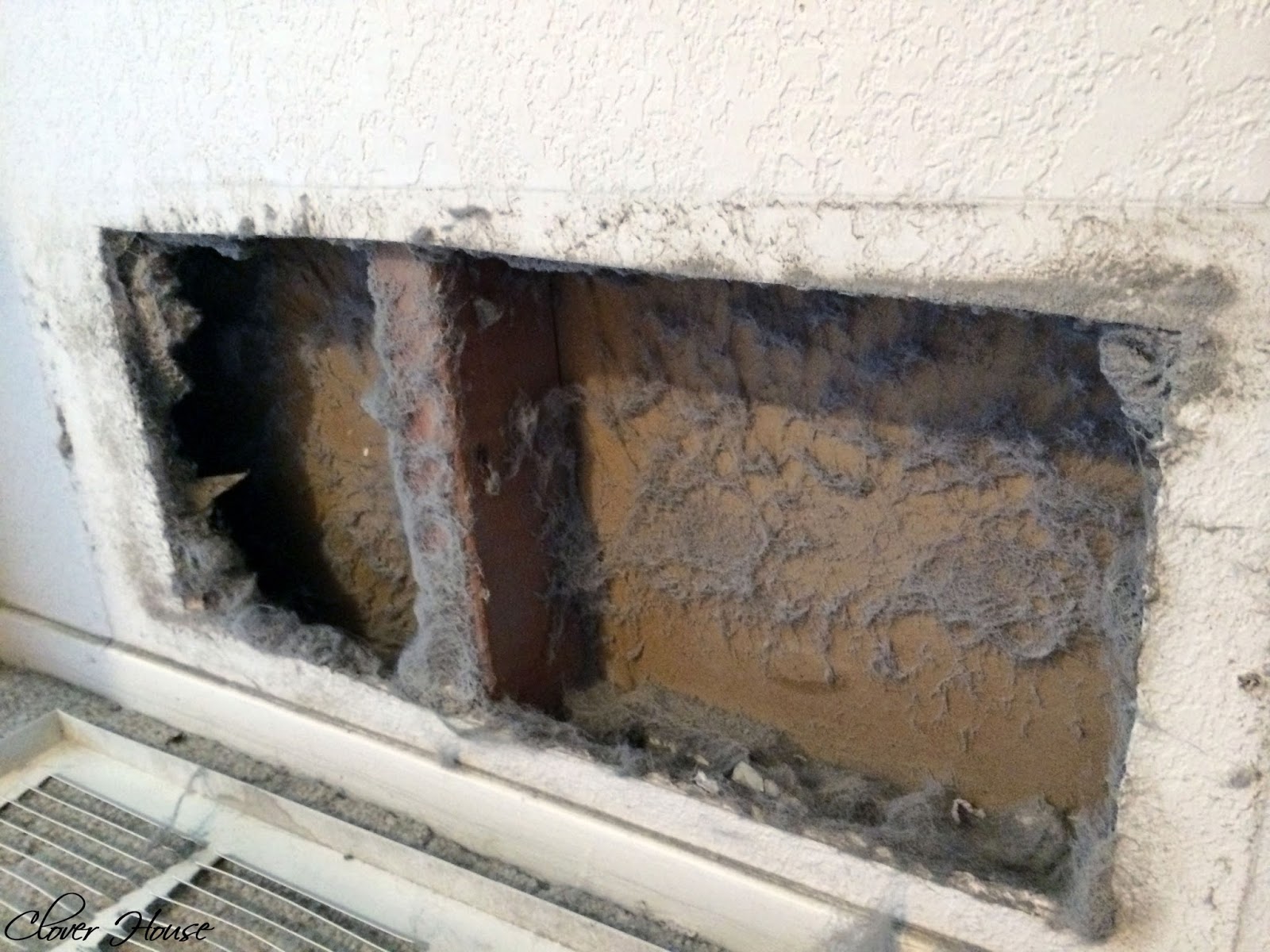 Clover House How to Clean Your Return Air Vent