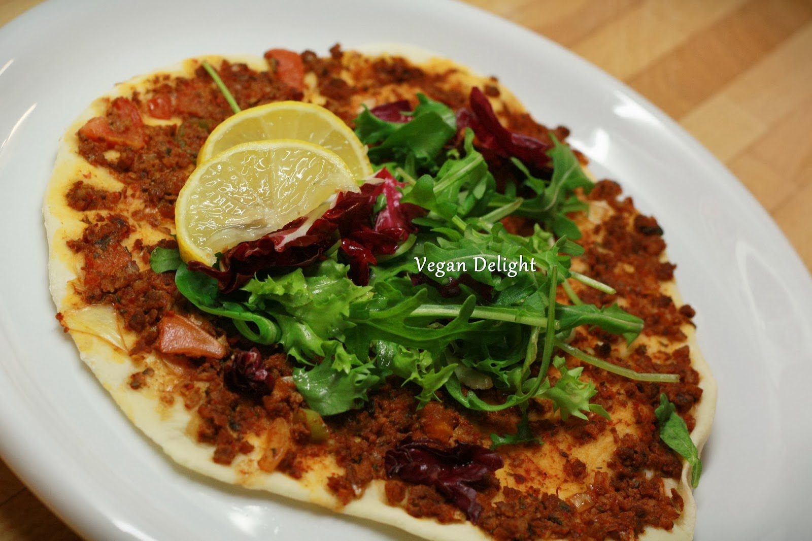 Vegan Delight: Lahmacun - Türkische Pizza