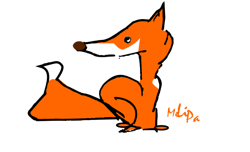 clipart panda fox - photo #37