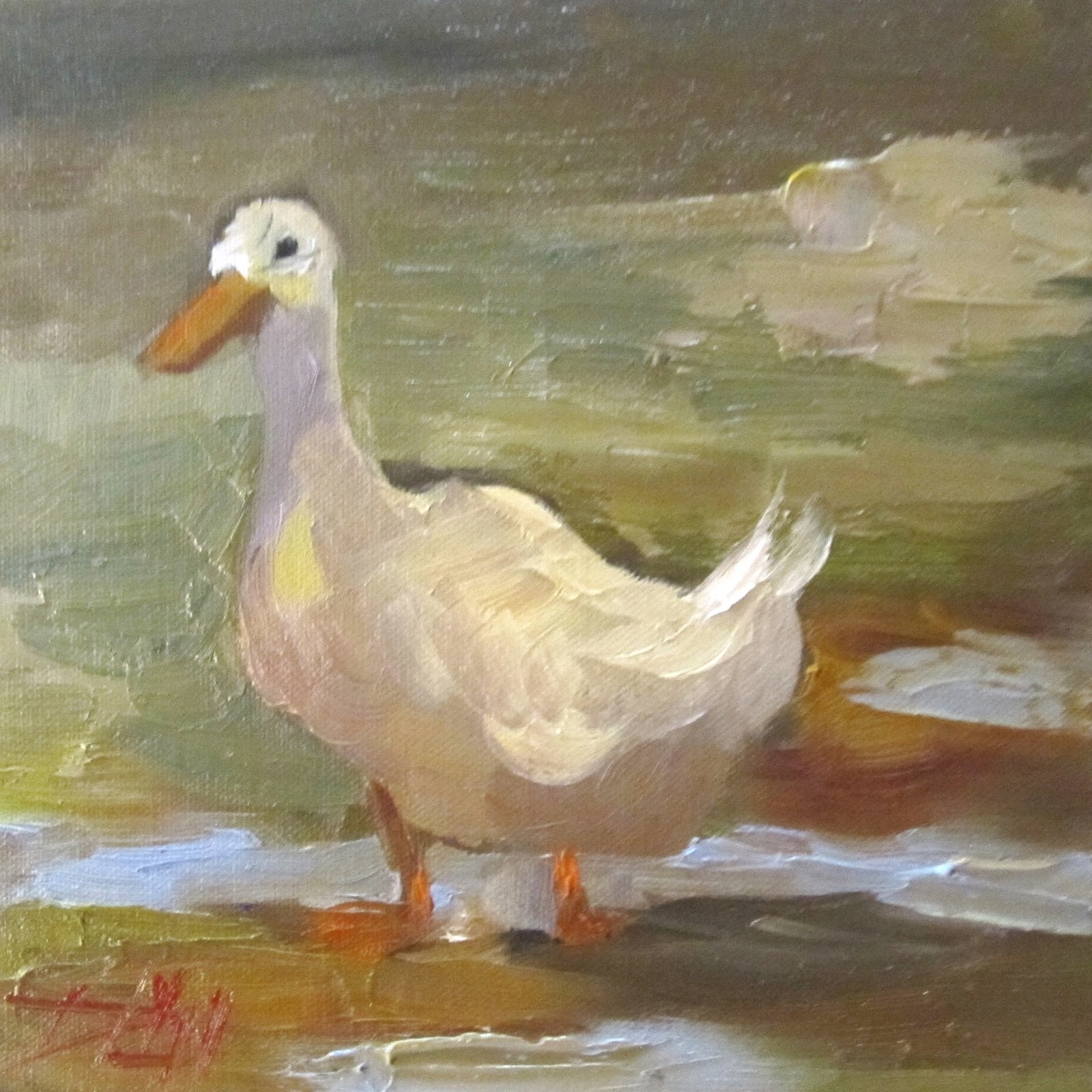 Materials And Techniques For Duck Painting
