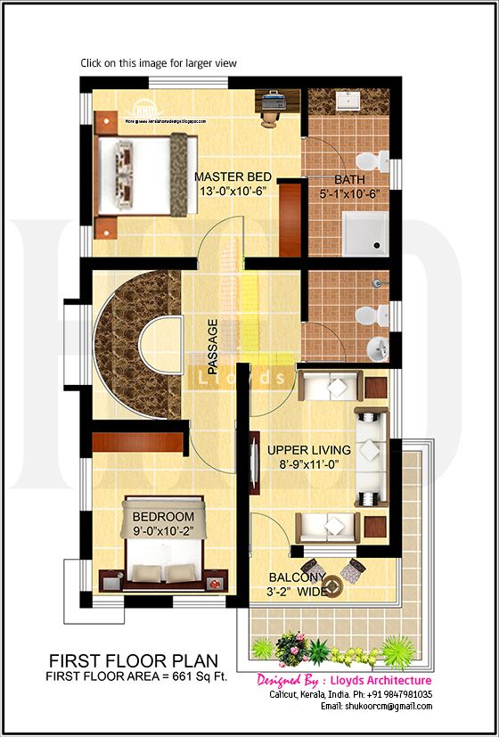 First floor plan