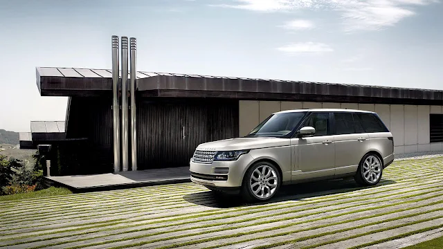 The All-New Range Rover front