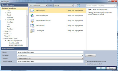 Cara Membuat File Setup / Installer Dengan VB .Net 2010