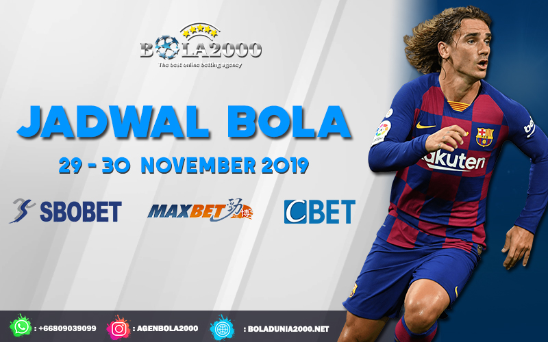 Pasaran Bola 29 30 November Agen Bola2000