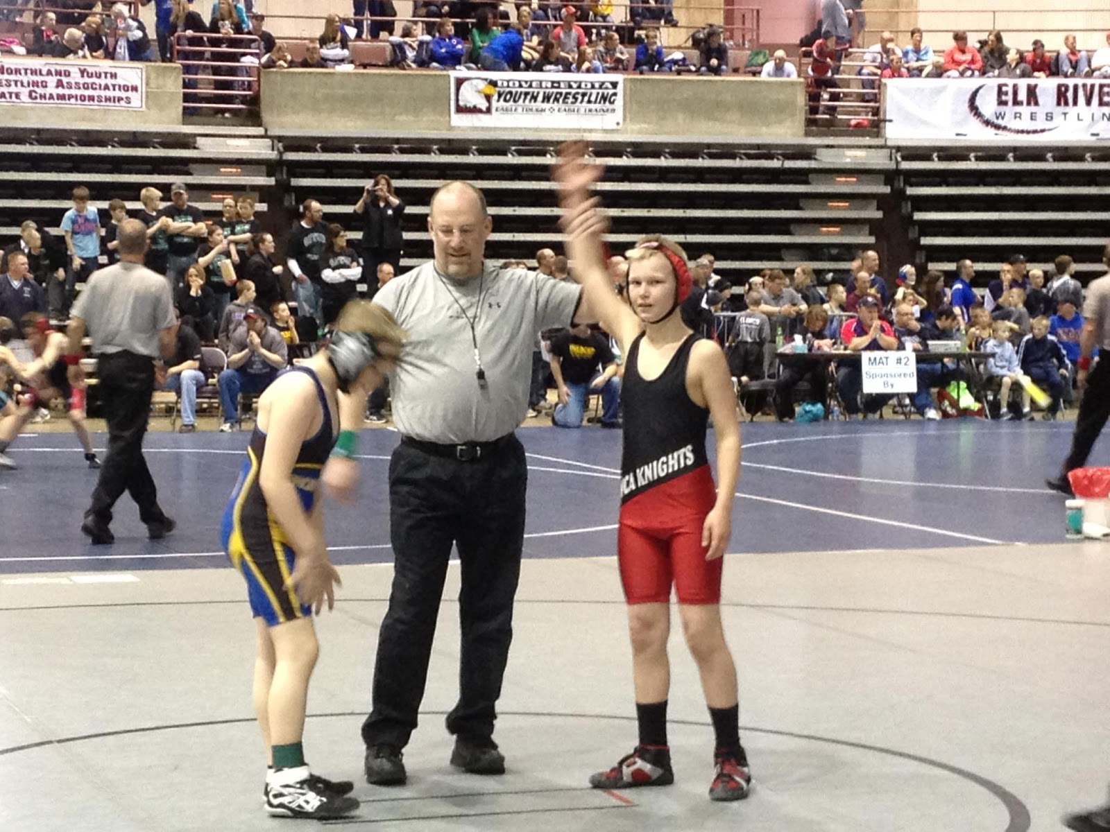 WCAABE Wrestling 13 Wrestlers Compete Sykora and Norby Win