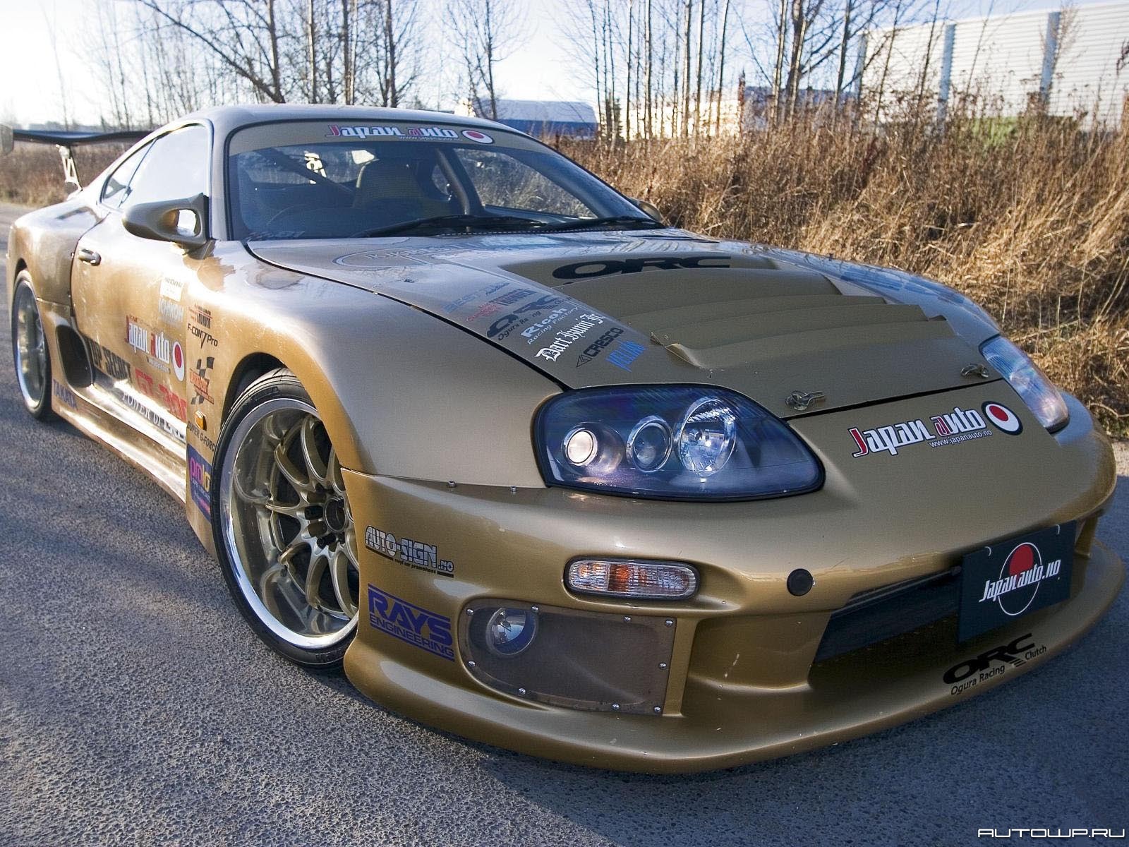 Тюнинговая Toyota Supra
