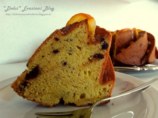 Ciambella Arancia Mascarpone e cioccolato