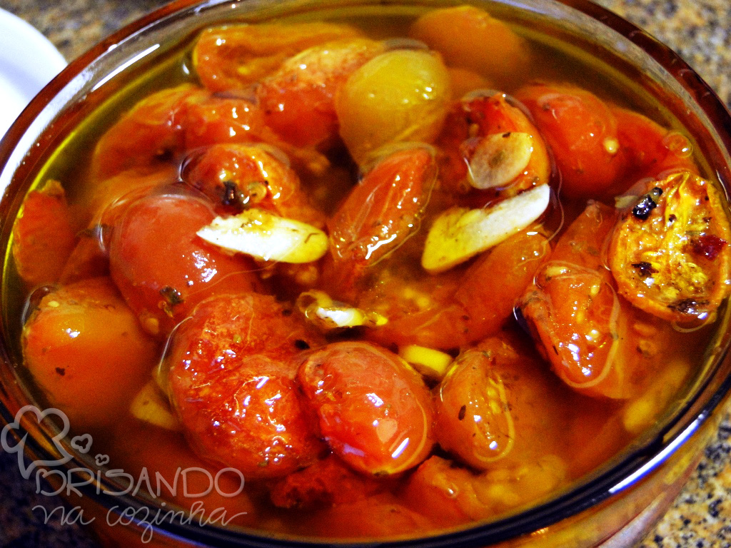 Brisando na Cozinha: Tomates confit (confitados)