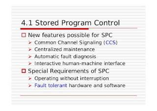 TSSN - Stored Program Control التحكم في البرنامج المخزن
