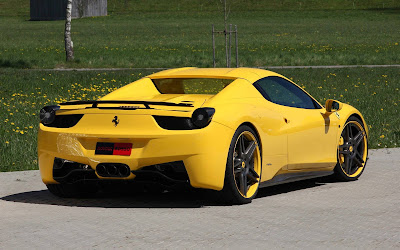 yellow sports car widescreen hd wallpaper