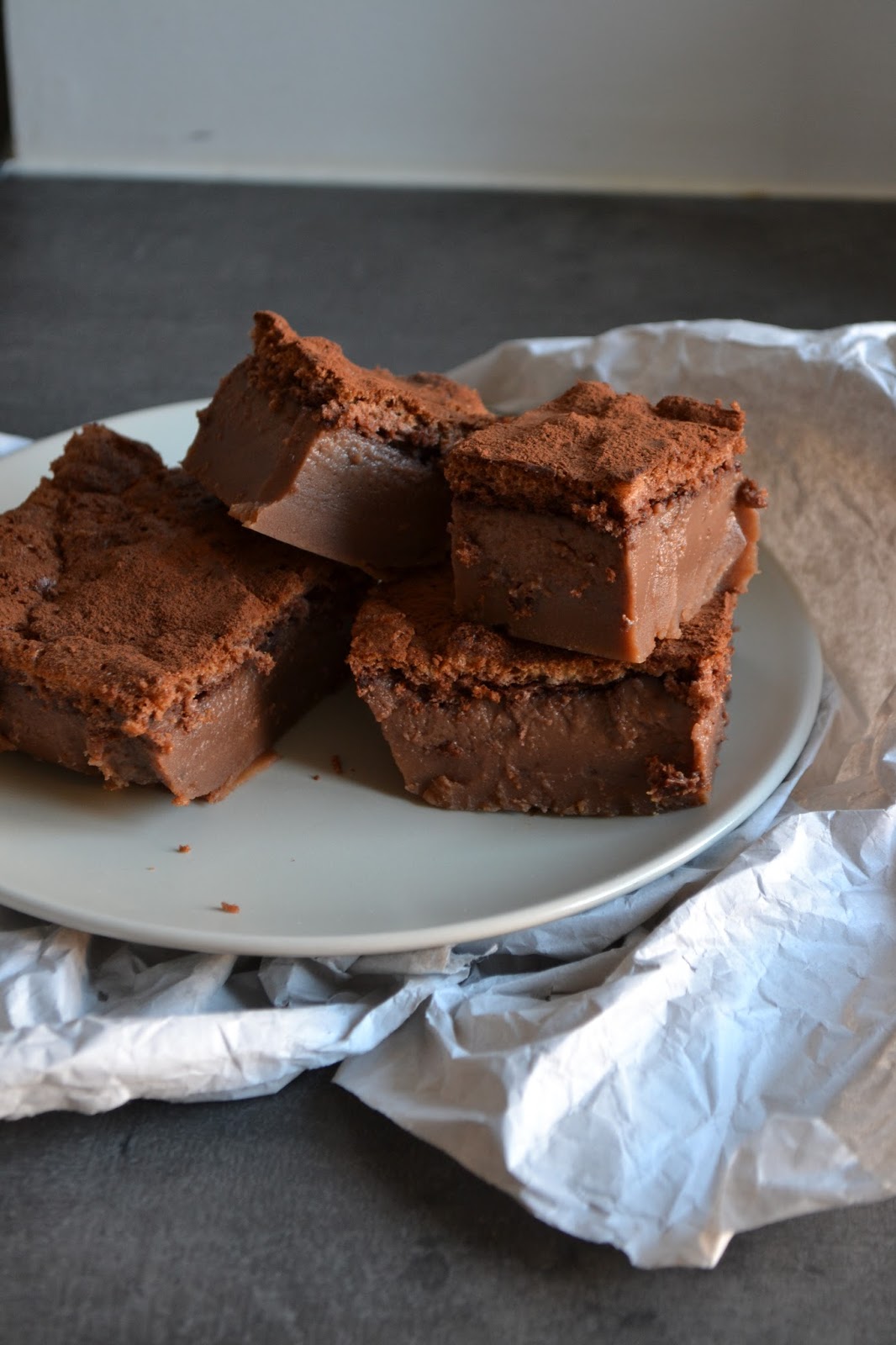 Schokoladen-Espresso Zauberkuchen - The Recipe Suitcase