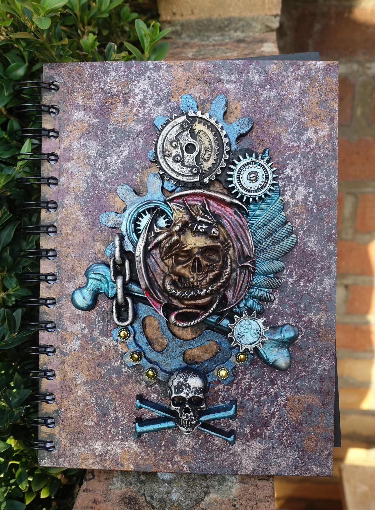 Sam's blog Decorated Journal Covers