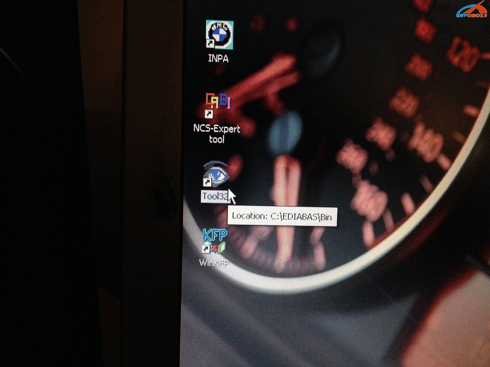 A2 INPA reset/calibrate steering angle on BMW 320D autel scan tool