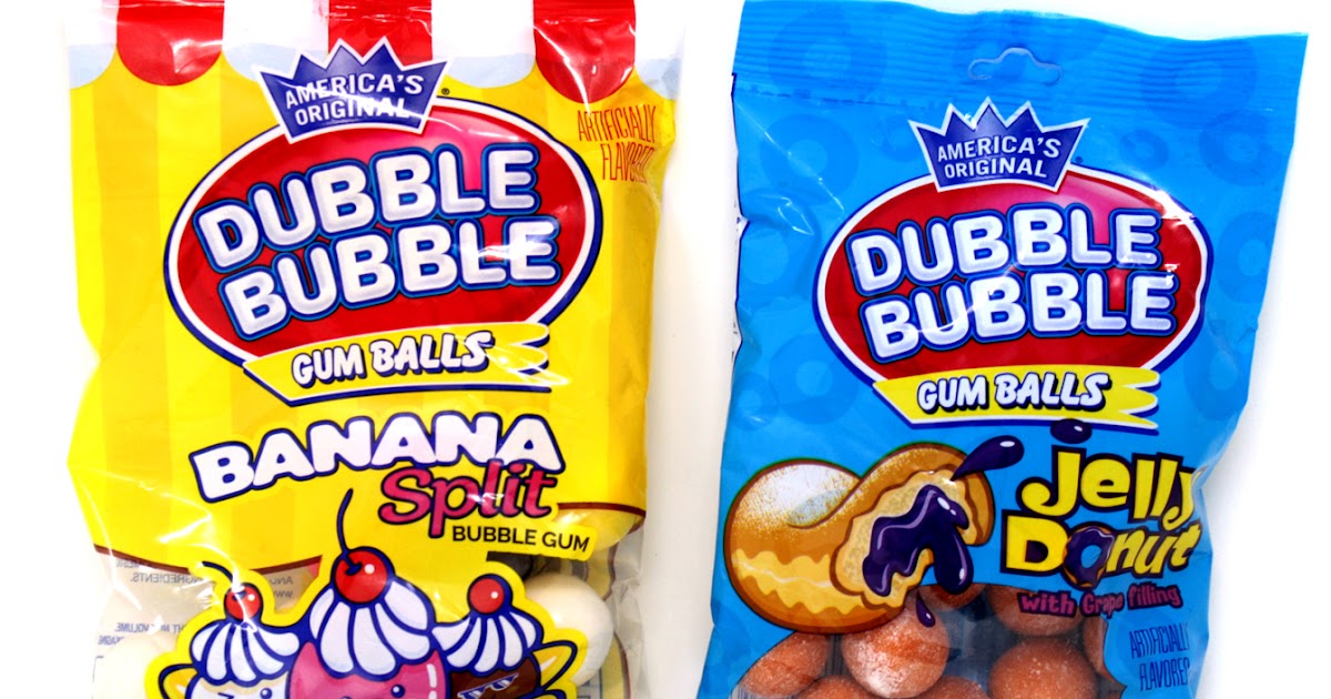 Sometimes Foodie Jelly Donut and Banana Split Flavored Bubble Gum