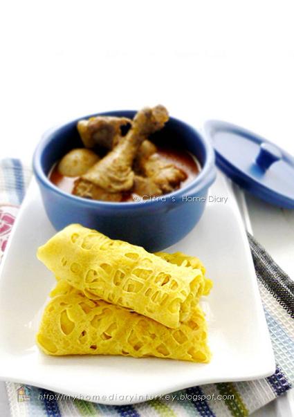 Citra's Home Diary: Roti Jala / Malay net pancake recipe