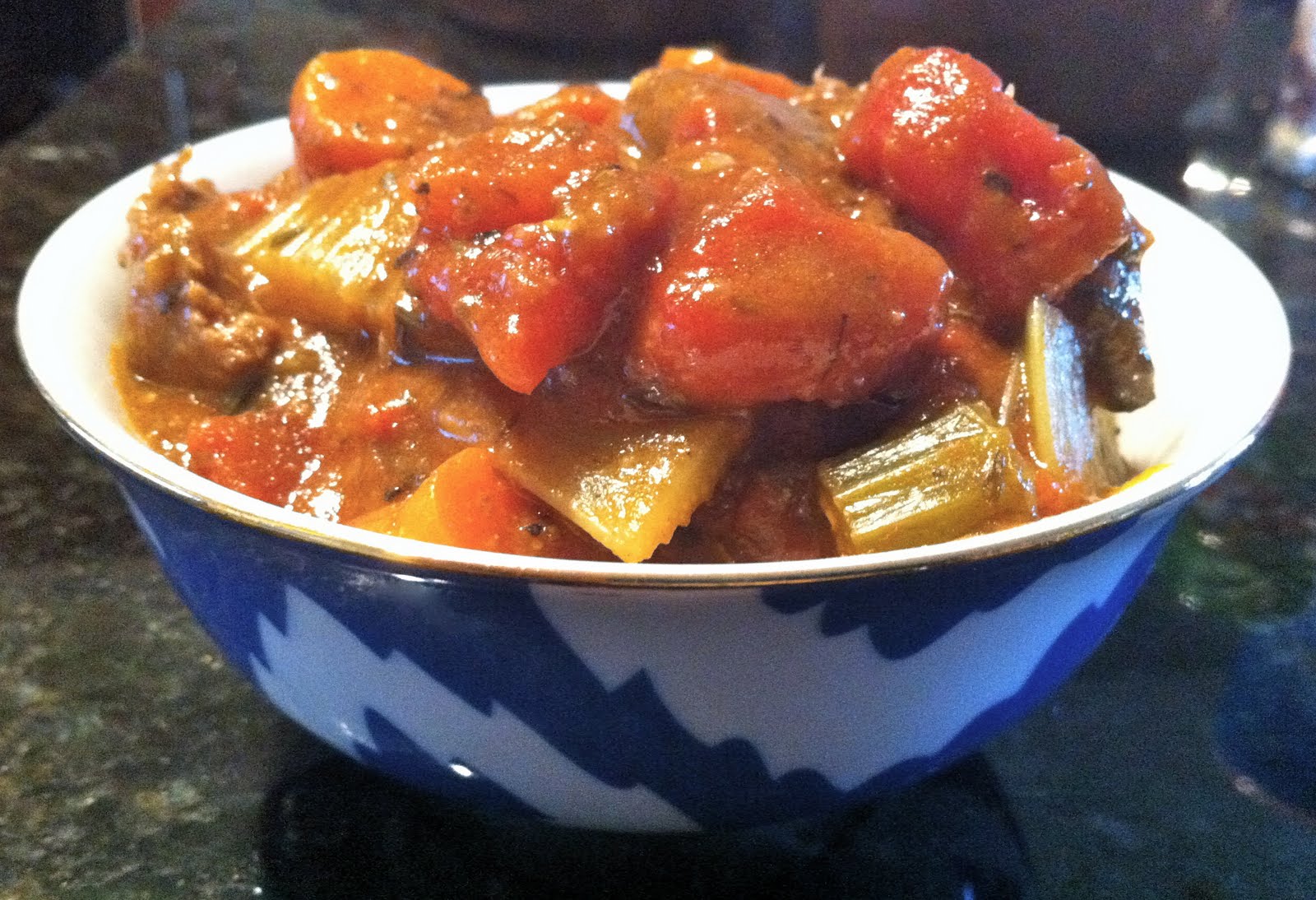 Fit Chef Lindsey Crouch Beef Stew with Tomatoes & Herbs (GlutenFree)
