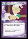 My Little Pony Mayor Mare, Vote of Confidence Equestrian Odysseys CCG Card