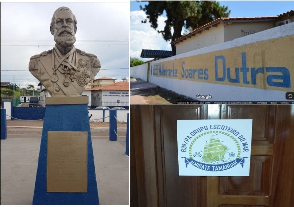 Almirante Barroso, o militar da Marinha mais homenageado em Santarém. Por Eládio Delfino Neto