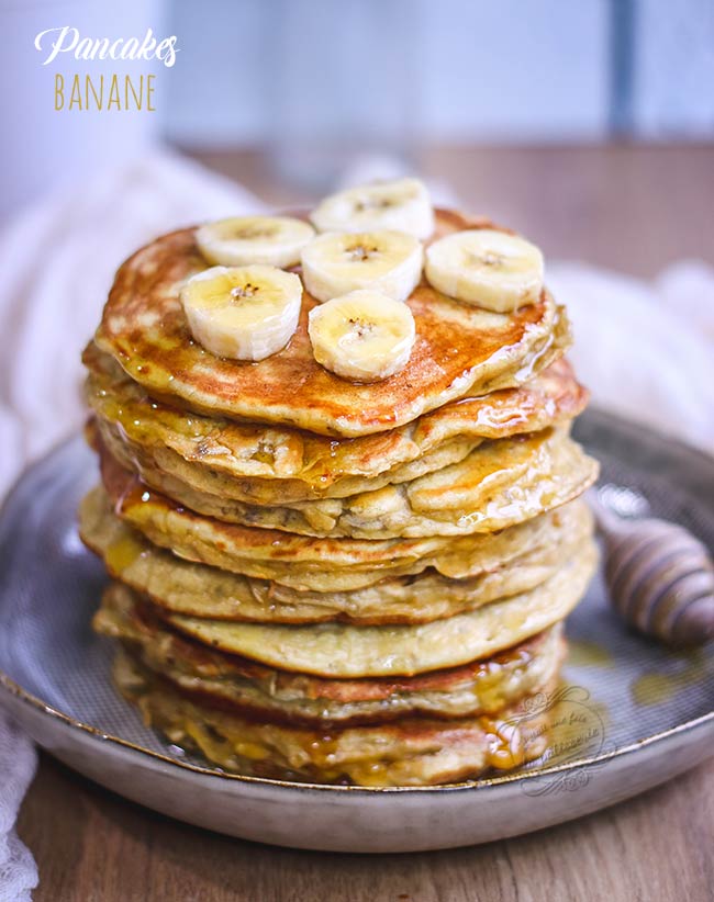 Recette pancakes à la banane sans sucres ni matières grasses ajoutés