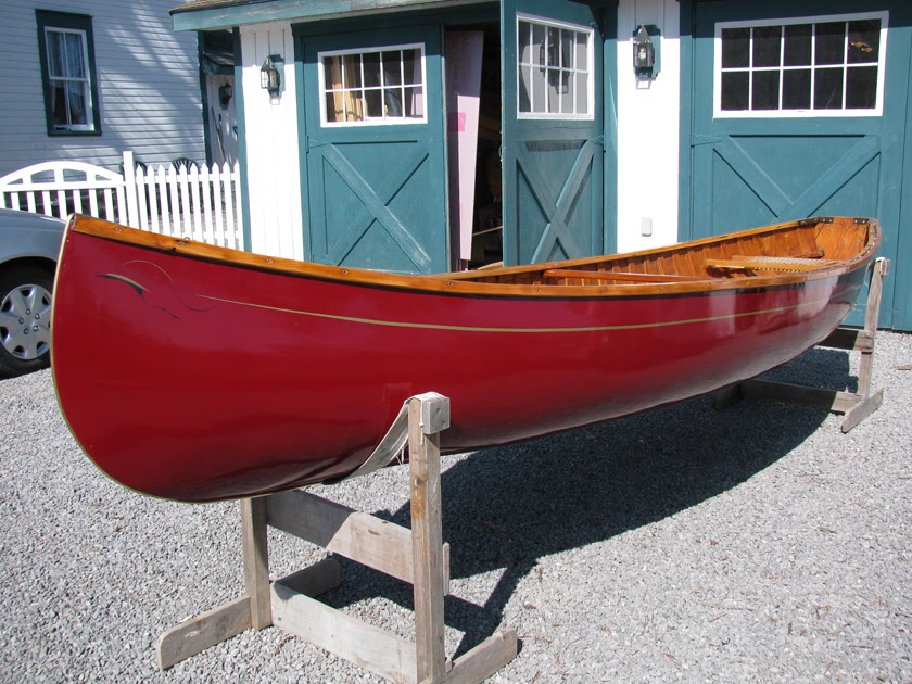 Wooden Canoes and More: Northland Canoe V-stern