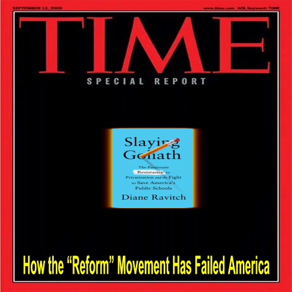 Big Education Ape TIME Magazine How the “Reform” Movement Has Failed