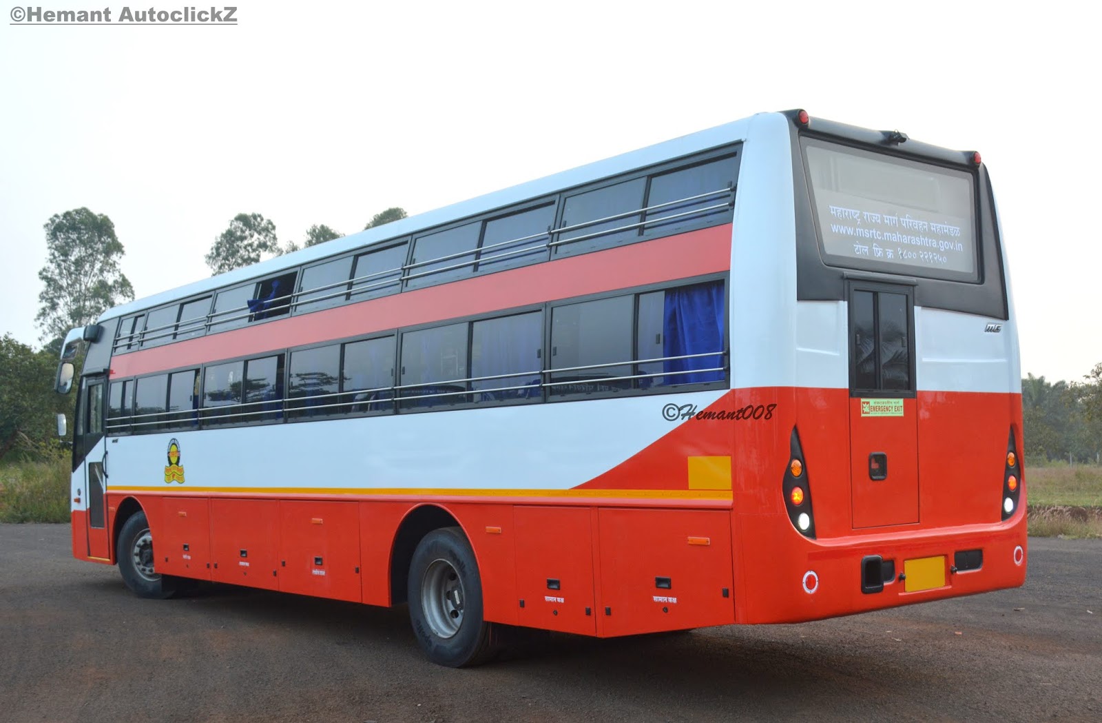 msrtc sleeper seater bus