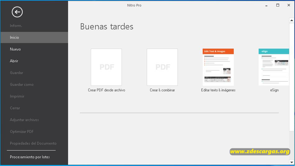 Nitro Pro Full Español