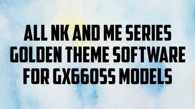 Latest gx6605s new software 2021 With the golden theme