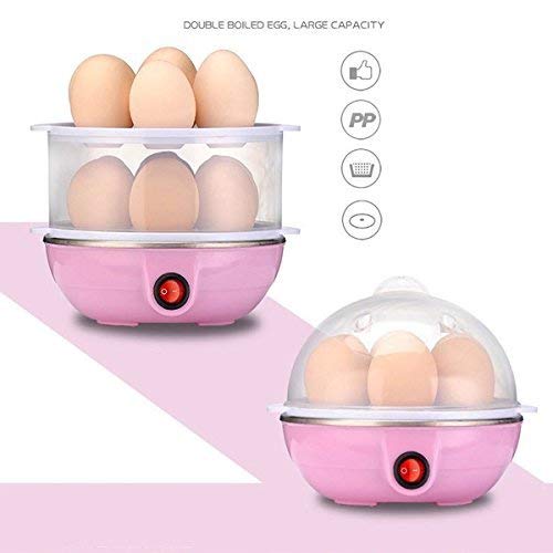 Egg Boiler Double Layer Multifunction Electric Egg Boiler Automatic Off