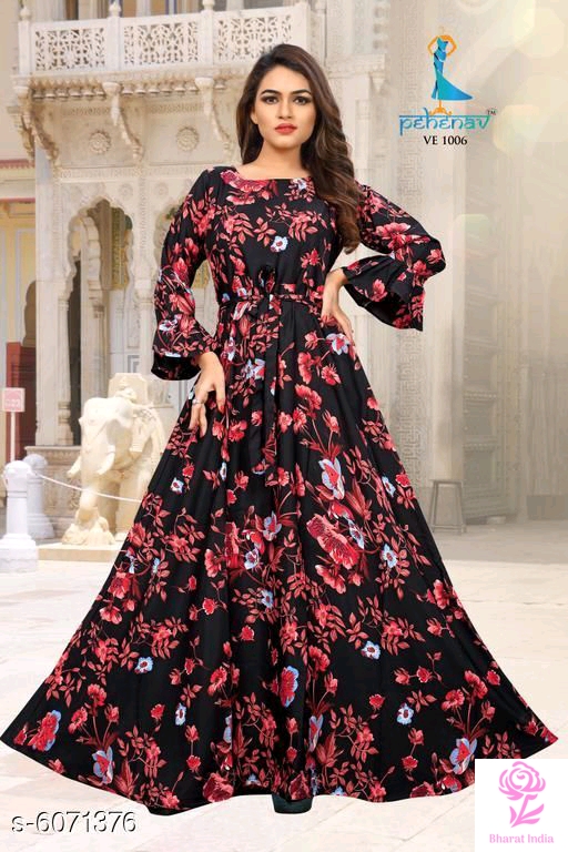 Gown: ₹550/- free COD whatsapp+919199626046