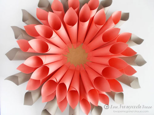 Cara Mudah Membuat Bunga  dari  Kertas  Ragam Kerajinan  Tangan